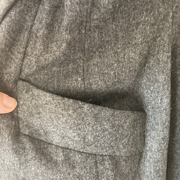 Carolyne Roehm Vintage Union Made Wool Coat For Neiman Marcus Size 8 - Picture 16 of 16